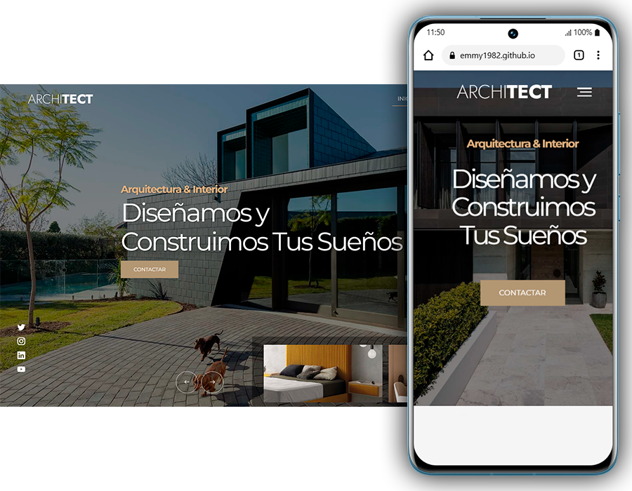 Diseño web para arquitectos