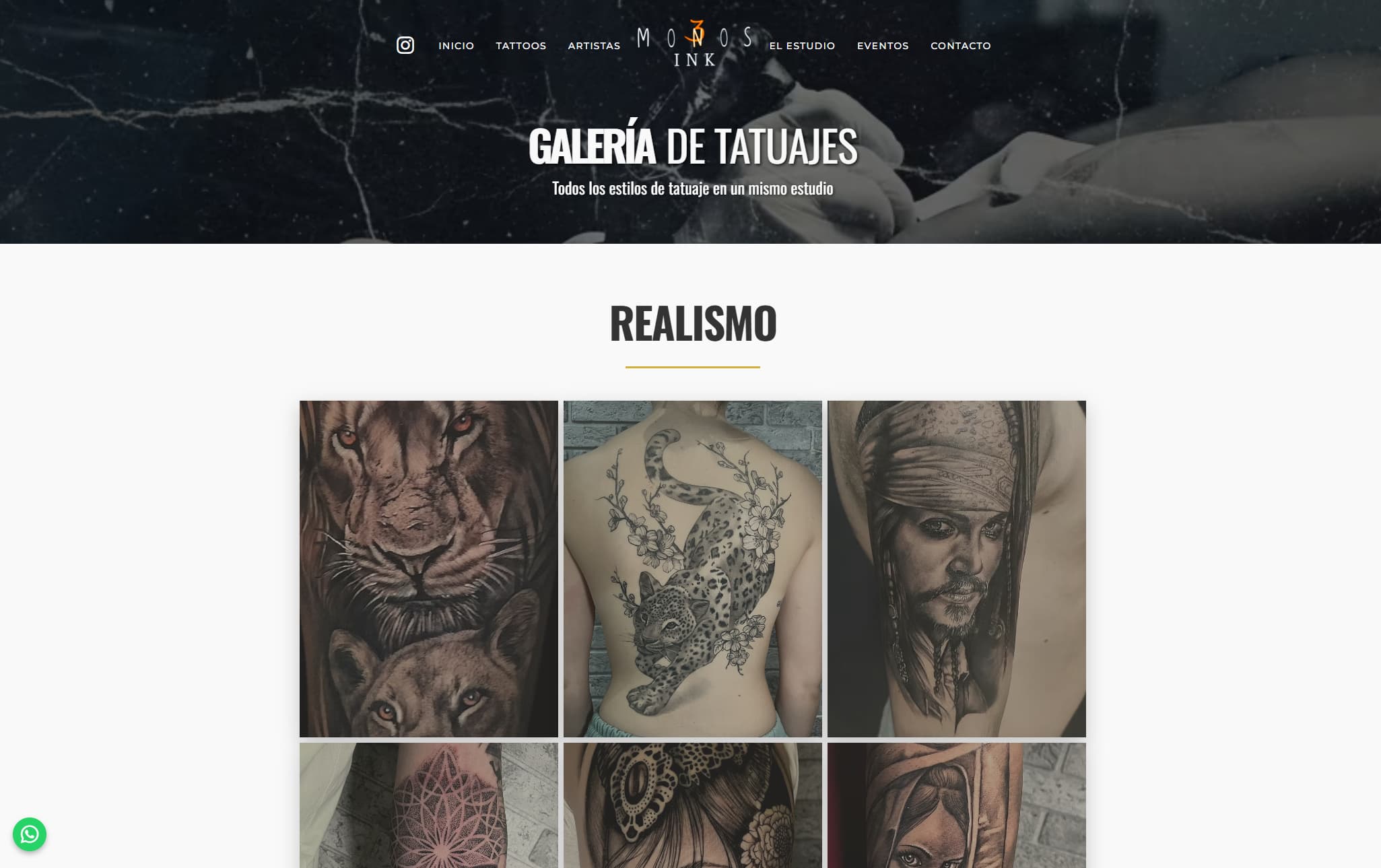 Imagen de secciones de web de tresmonosink